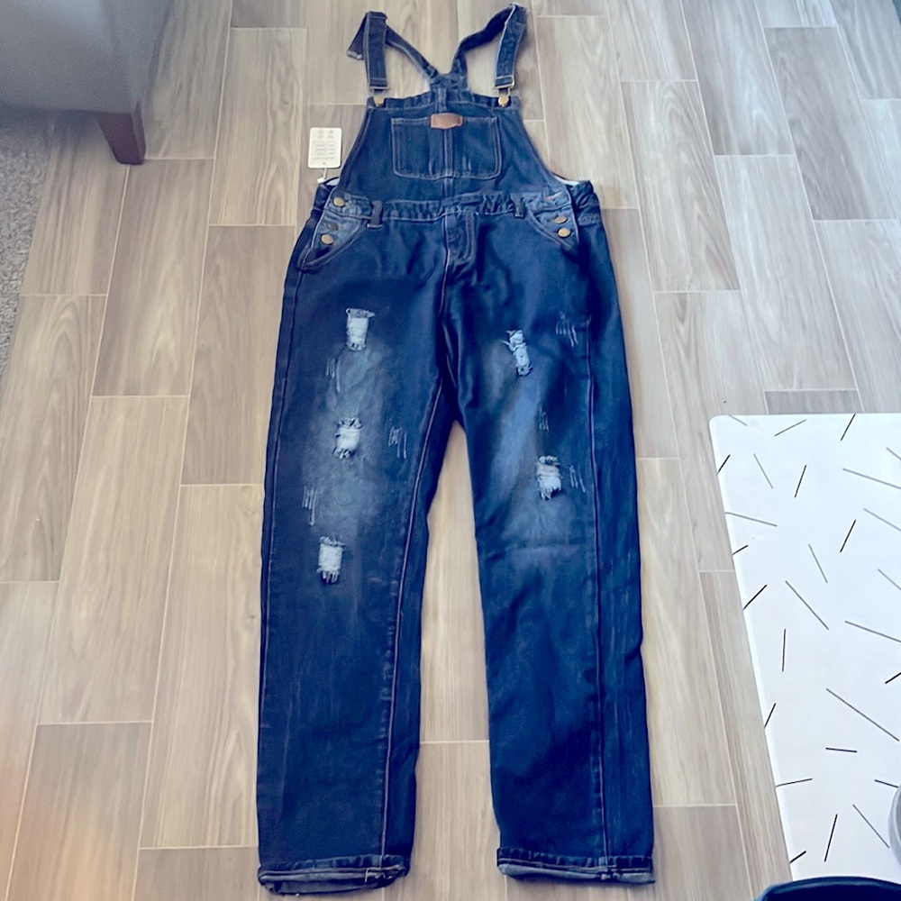 Denim Overalls
